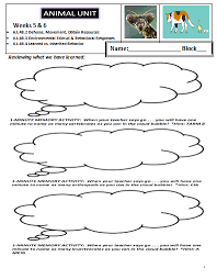 6 L 4b 3 Response To Environmental Stimuli South Carolina 6th Grade Science