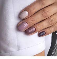 Coffee Nails Mauve Nails Simple Nails Nail Tattoo