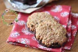 Recette De Biscuits Aux Flocons D Avoine Pralin Et Chocolat Recette Biscuit Flocon D Avoine Recette Biscuit Biscuits