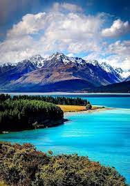Lake Pukaki Nepal Give Me Some Snowcapped Mountains And A Body Of Water And I M In Love Sign Me Up Nepal Trave Cool Places To Visit Nature Scenery