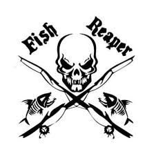 Fish Reaper Svg Fishing Svg Fishing Silhouette Svg File Fishing Svg Fish Silhouette Silhouette Crafts