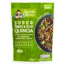Maybe you would like to learn more about one of these? Jamie Oliver Microwave Ready To Eat Tomato Olive Quinoa 250g Sainsbury S