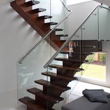 Glass stair railing kits are available. Straight Stair With Glass Railing Ssr62 Spindle Stairs Railings