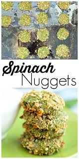 Homemade Spinach Nuggets Recipe Toddler Eating Baby Food Recipes Vegan Kids