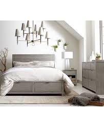 Furniture Tribeca Storage Bedroom Furniture 3 Pc Set Full Bed Dresser Nightstand Created For Macy S Reviews Furniture Macy S Storage Furniture Bedroom Grey Bedroom Set California King Bedroom Sets