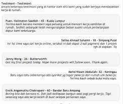 Jika anda pandai, carilah kerja sambilan di rumah yang diiktiraf kerana pada zaman sekarang terdapat pelbagai pilihan. Kerja Kosong Part Time Di Rumah Cari Kerja Part Time