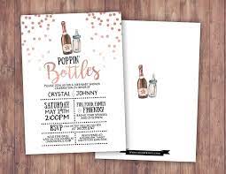 Champagne Poppin Bottles Couples Baby Shower Invitation Etsy Poppin Bottles Baby Baby Shower Invitations Etsy Poppin Bottles