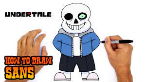 How to Draw Sans | Undertale - YouTube