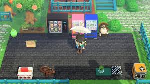 Black Brick Path Designed By Motli Of Zephyr Acnh Custom Designs In 2020 Animal Crossing Custom Design Path Design