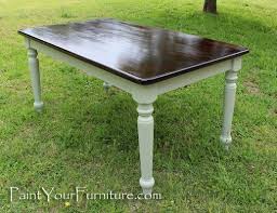 Refinishing A Dining Room Table With Paint And Wood Stain Staining Wood Dining Room Table Dining Table Makeover