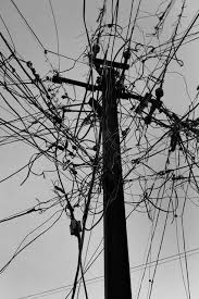 Black And White Electrical Wires Uk Illegal Electrical Wiring Slum Community Pune India Electricity Art Urban Landscape A Level Art