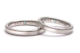 ユニセックス平打デザイン｜結婚指輪の作品集｜結婚・婚約指輪のオーダーメイドは鍛造指輪