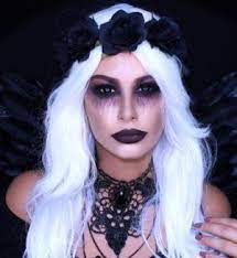 Complete List Of Halloween Makeup Ideas 60 Images Dark Halloween Makeup Angel Halloween Makeup Halloween Makeup Scary