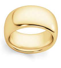 10mm Wide Plain Wedding Band Ring In 14k Gold Wedding Ring Bands Plain Wedding Band Band Rings