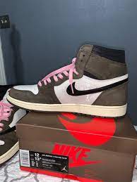 Get great deals on ebay! Travis Scott Air Jordan 1 Hightop Pink Jordans Air Jordans Travis Scott Shoes