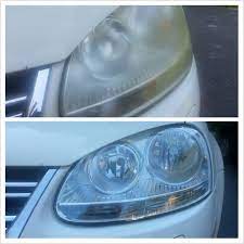 Professional Headlight Restoration Before And After Scheinwerfer Reinigen Reinigen