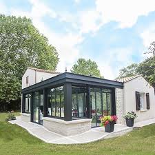 Veranda Concept Alu Gamme Nouvelle Extanxia Puitsdelumiere Crete Rosaces Agrandissement Maison Idees Veranda Extention Maison