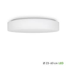 Schlichte Weisse Deckenleuchten In Runder Grundform Aus Matt Weissem Glas Die Leuchten Eignen Sich Bestens Zur Energiespare In 2020 Led Deckenlampen Design Leuchten Led