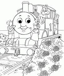 Some are recent (elena avalor, the descendants, soy luna.), and other a little bit older (dora the explore, monster high.your children, whatever their age, certainly know them and will appreciate to give life to them through our many coloring pages. Printable Thomas The Train Coloring Pages Coloring Home