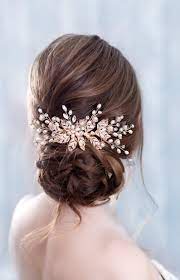 Rose Gold Hair Comb Rose Gold Hair Piece Rose Gold Hair Etsy Rose Gold Hair Accessories Rose Gold Hair Piece Gold Hair Piece