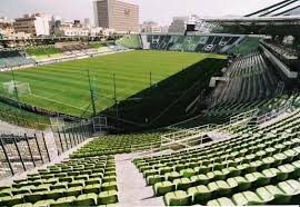 Nach einem umbau von 1985 bis 1987 wurde die kapazität des stadions auf 36.766 zuschauer erhöht. Fotos Apostolos Nikolaidis Stadionwelt