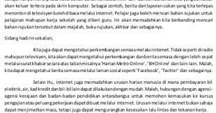 Ibu bapa memainkan peranan dalam menghasilkan keluarga yang penyayang. Contoh Soalan Karangan Jenis Perbincangan Recipes Site R