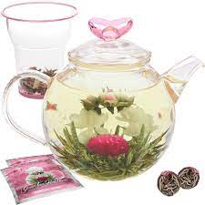 Maybe you would like to learn more about one of these? Valentine Glass Tea Pot With Heart Knob