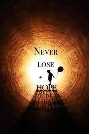 Never Lose Hope Never Lose Hope Lost Hope Inspirational Quotes