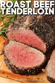 Dinner table was silent because everyone wa. Roast Beef Tenderloin Reverse Sear Spend With Pennies