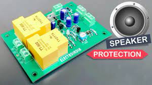 Printed circuit board (pcb) layout. Speaker Protection Board For High Power Audio Amplifiers Hindi Electro India Youtube
