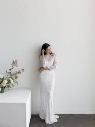 Full Applique Lace Nellie Scott Dress Lena Medoyeff Bridal Portland Oregon Photography By Benjamin Holtrop