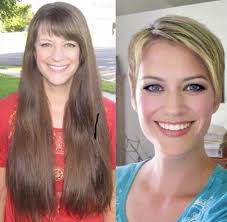 110 Before After Short Hair Photos Long To Short Hair Transformations Long To Short Hair Hair Transformation Short Hair Styles