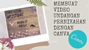 Cara membuat undangan di microsoft word. Cara Buat Undangan Video Via Canva Com Youtube