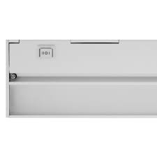 Nicor Nuc 30 In Led White Under Cabinet Light With Hi Low Off Switch Nuc 4 30 Hl W Wh The Home Depot