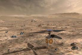 This is one of the last pictures of it, taken nine days before the radio connection broke down. Mars Helicopter Why Nasa Wants To Fly A Drone Through Mars S Thin Atmosphere Vox