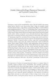 Akhirnya pada 1874, residen pertama = j.g. Pdf Gender Islam And The Bugis Diaspora In Nineteenth And Twentieth Century Riau