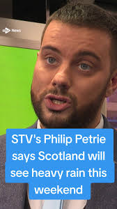 STV'S Philip Petrie says Scotland will see heavy rain this weekend.  #stvnews #weather #scotland #weatherman #stvweather
