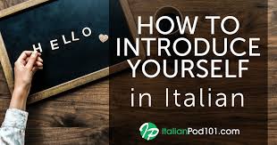 When i joined first at copado, majority of my first week was spent in giving my introduction to various team members. How To Introduce Yourself In Italian A Good Place To Start Learning Italian