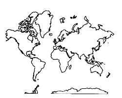 Keep record of every country you have sold to but coloring in after you get a sale! All Around World Map Coloring Page Download Print Online Coloring Pages For Free Color Nimbus