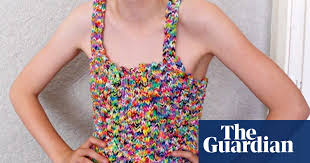 We've rounded up rubber band hairstyles that are vibrant and fun. What Would You Bid On Ebay For A Dress Made Of Loom Bands Fashion The Guardian