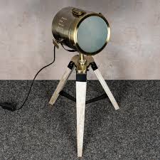 Levandeo Stehlampe Dreibein 64cm Hoch Lampe Tischlampe Leuchte