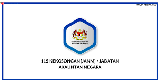 Contohnya jika pencarum mempunyai jumlah simpanan di akaun 1 kurang daripada rm100 ribu maka benarkan pengeluaran maksima sehingga 5 peratus sahaja atau maksima pengeluaran antara rm2,500 sehingga rm5,000 mengikut jumlah. Jawatan Kosong Terkini Janm Jabatan Akauntan Negara 115 Kekosongan Permohonan Terbuka Seluruh Negeri Kerja Kosong Kerajaan Swasta