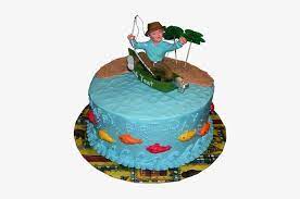 Fishing birthday decorations vybeagency co. Man Birthday Cake Ideas Birthday Cake Idea Fishing Transparent Png 500x500 Free Download On Nicepng