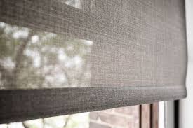 Close Up Of A Light Filtering Roller Shade Privacy Light Control And Glare Reduction Diy Blinds Vertical Window Blinds Wooden Blinds