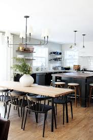 New Low Back Modern Spindle Chairs For The Dining Room Dining Room Combo Kitchen Dining Room Combo Scandinavian Dining Room