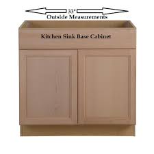 Listed below are standard appliance dimensions you will commonly sink base cabinets will feature a false drawer front to allow for the sink to sit inside. Melo Papa Single Bowl Kitchen Sink 30 X 18 1 8 X 9 Calgary Sinks Direct