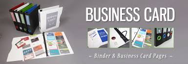 Customize your business cards with dozens of themes, colors, styles or add your own design to make an impression. Business Card Binder Organizer Sets Business Card Holder Sheets