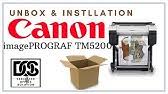 The limited warranty set forth below is given by canon u.s.a., inc. Canon Tm 200 24 Cad Poster Printer Youtube
