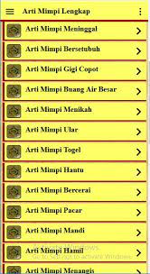 Arti mimpi yang satu ini akan membuat anda sedikit buku mimpi 2d arti mimpi bersetubuh dengan janda/duda memiliki tafsir bisa mendapatkan kesempatan. Tafsir Mimpi Lengkap Fur Android Apk Herunterladen