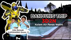 Vlog Liburan 3 Hari Kolam Air Panas Ciwalini Ciwidey Bandung Dengan Gambar Kolam Liburan Panas